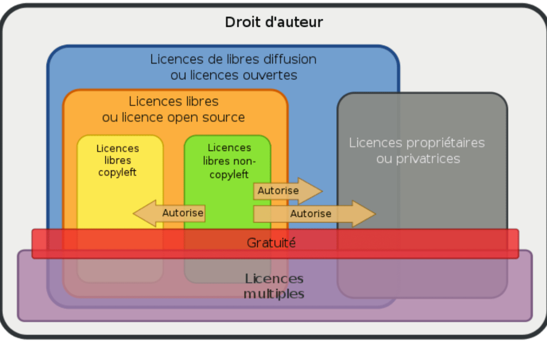 Classification des licences