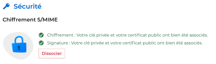 chiffrement S-MIME chiffrement S-MIME